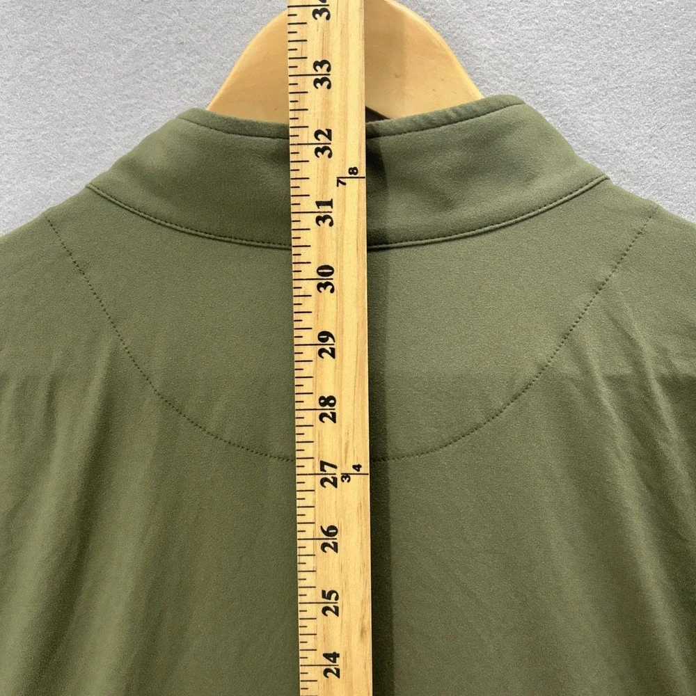 Good Good Golf Bunker 1/4 Q-Zip Long Sleeve Pullover Army Green Men 3XL NEW